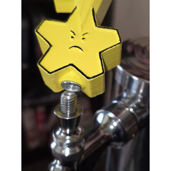 Brawndo The Thirst Mutilator Tap Handle, 3D Printed - Picture 4 of 5